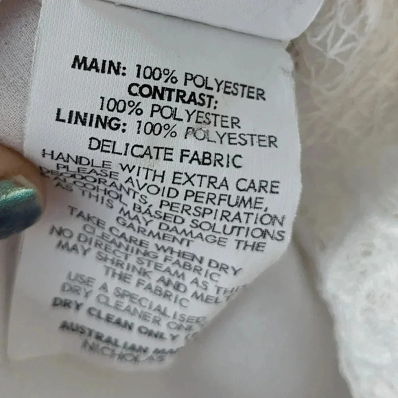 Nicholas Off The Shoulder Floral Lace Top - Picture 5 of 7